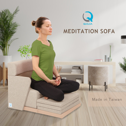 QUELEA MCH1 Meditation Sofa(Brown)