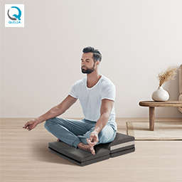 QUELEA MCU1 Meditation Cushion -Grey (Welcome wholesale and group purchasing)