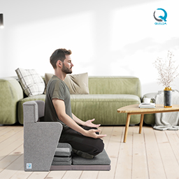 QUELEA MCH2 Meditation Chair -Grey (Welcome wholesale and group purchasing)