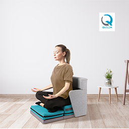 QUELEA MCH2 Meditation Chair -Blue (Welcome wholesale and group purchasing)