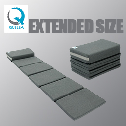 QUELEA MCU1-ES Meditation Cushion Extended Size -Grey (Welcome wholesale and group purchasing)