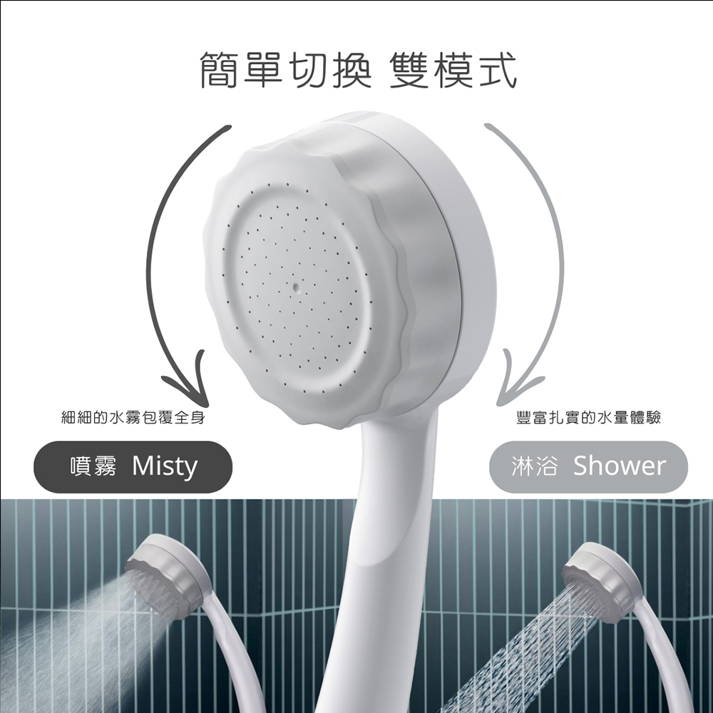 SH23W-SN Micorbubles showerhead