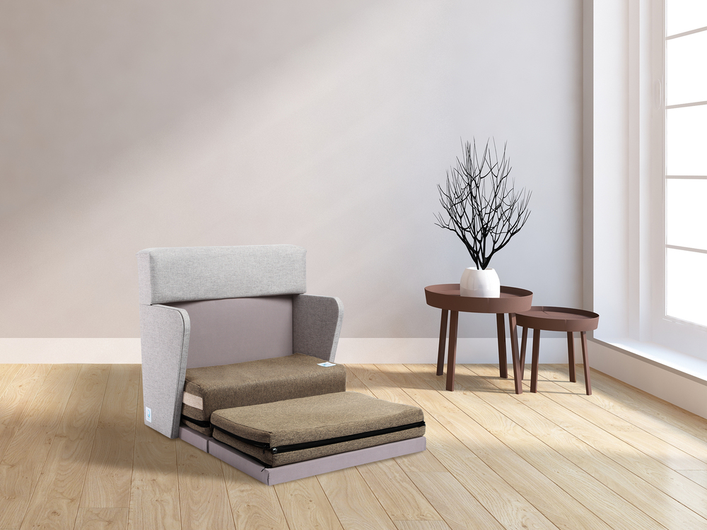 Meditation seat for space design and room design