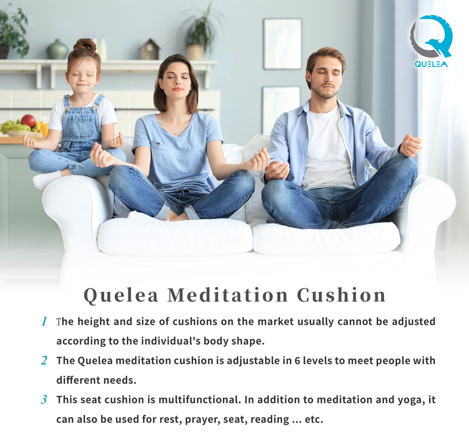 Quelea Meditation design
