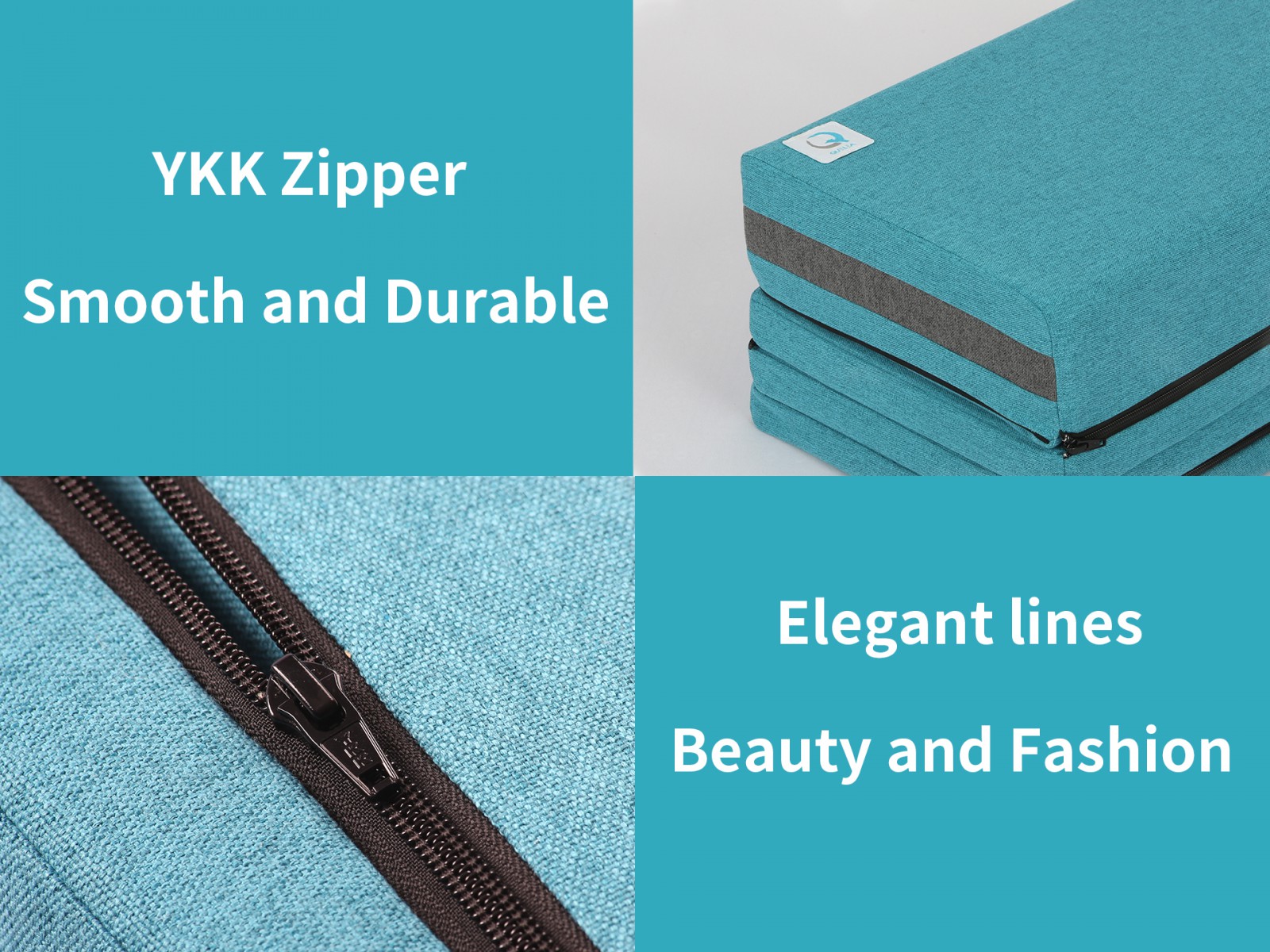 YKK zipper Smooth and Durable