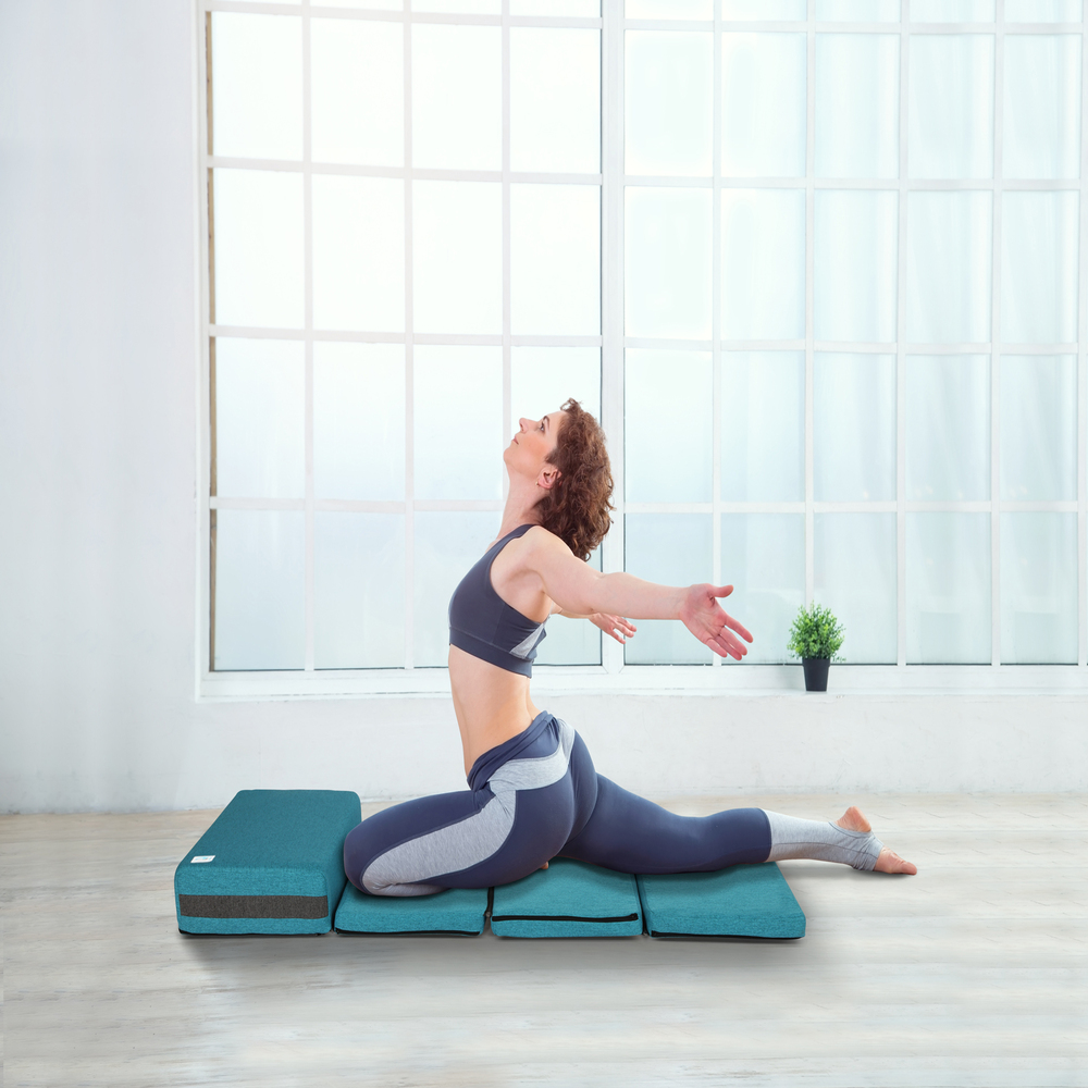 this meditaion cushion can be used a yoga or stretch