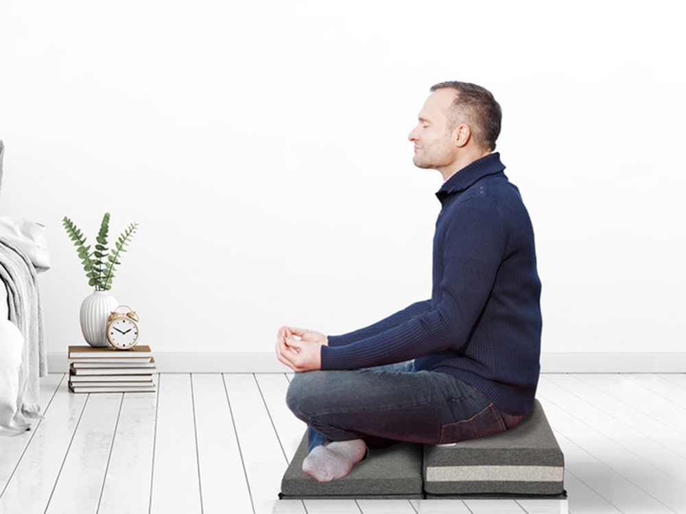 Meditation seat for space design and room design