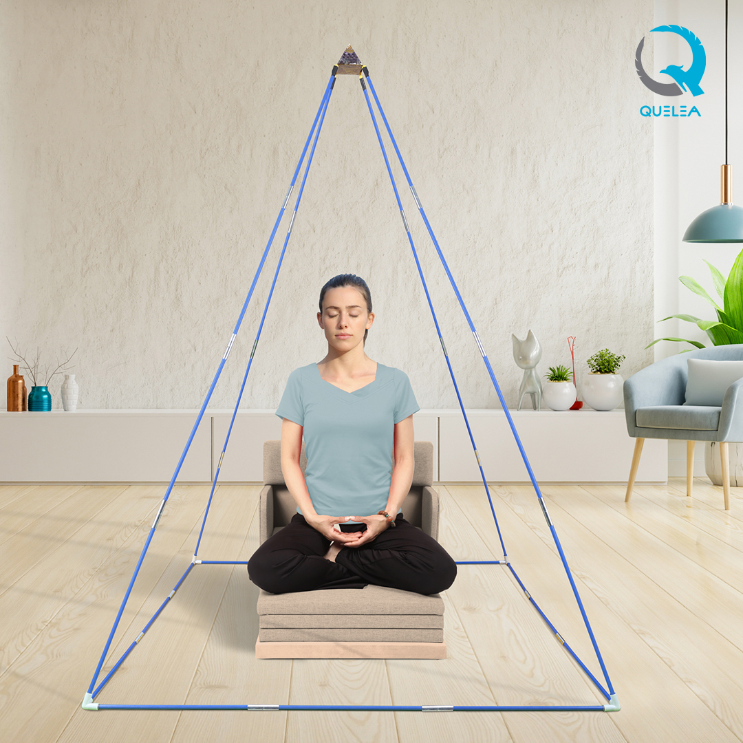 Meditation Orgonite Pyramid, Meditation Pyramid, Orgonite meditation, Pyramid energy, Sacred Space, retreat