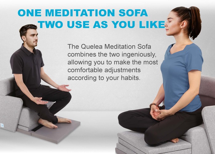 multifunctional function of meditation chair and meditation sofa