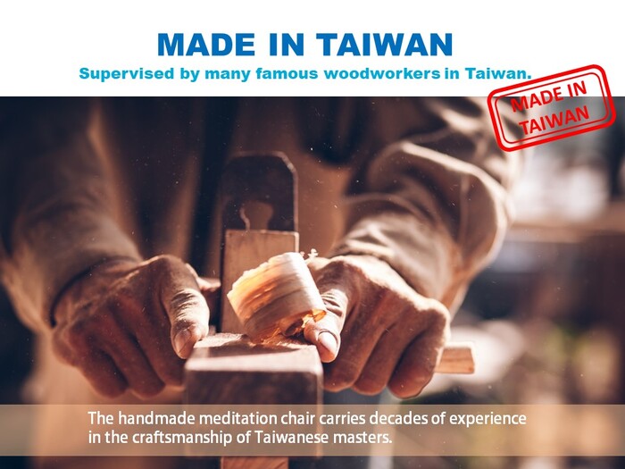 meditation chair is made in taiwan