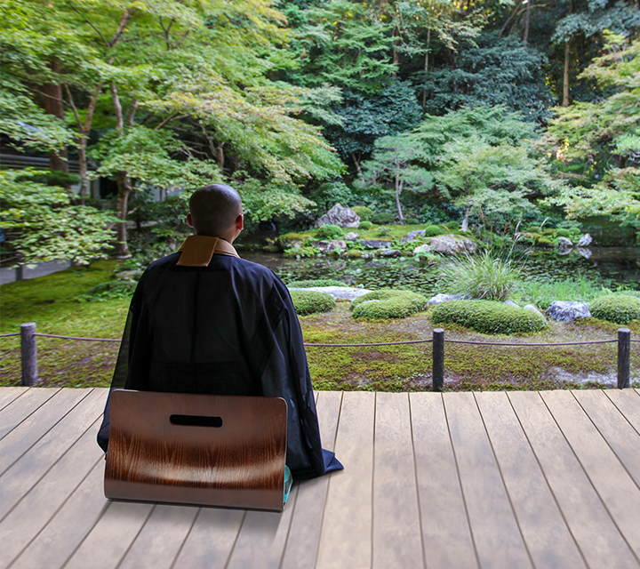 meditation chair, meditation seat, meditation chair with support, meditation retreat